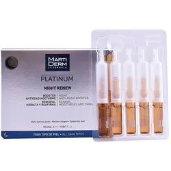 Martiderm, Gesichtsserum, Platinum Night Renew Ampullen 10 x 2 ml (20 ml)