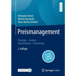 Preismanagement, Fachbücher von Anna-Karina Schmitz, Martin Fassnacht, Hermann Simon