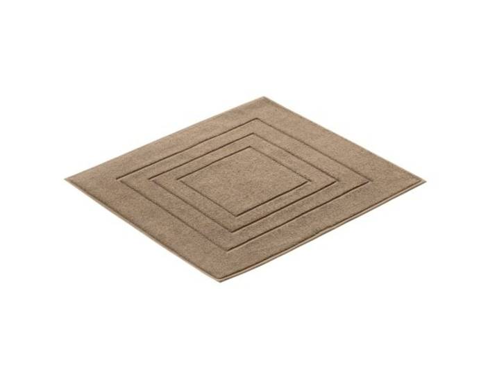 Vossen Badteppich Feeling hellbraun Baumwolle 60 x 60 cm Rechteckig - Badteppich