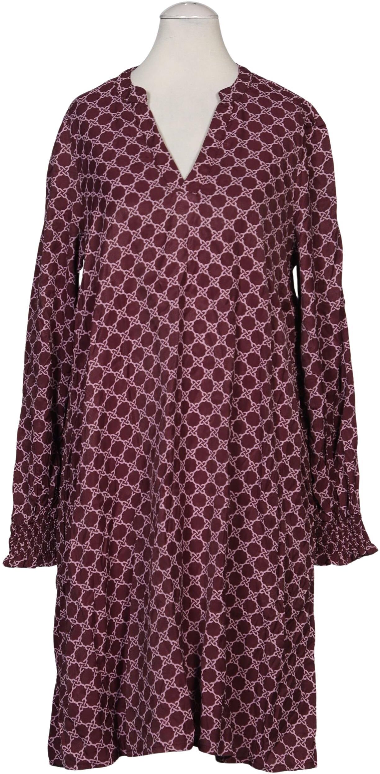 Culture Damen Kleid, Bordeaux, Gr. S, Viskose - Second Hand