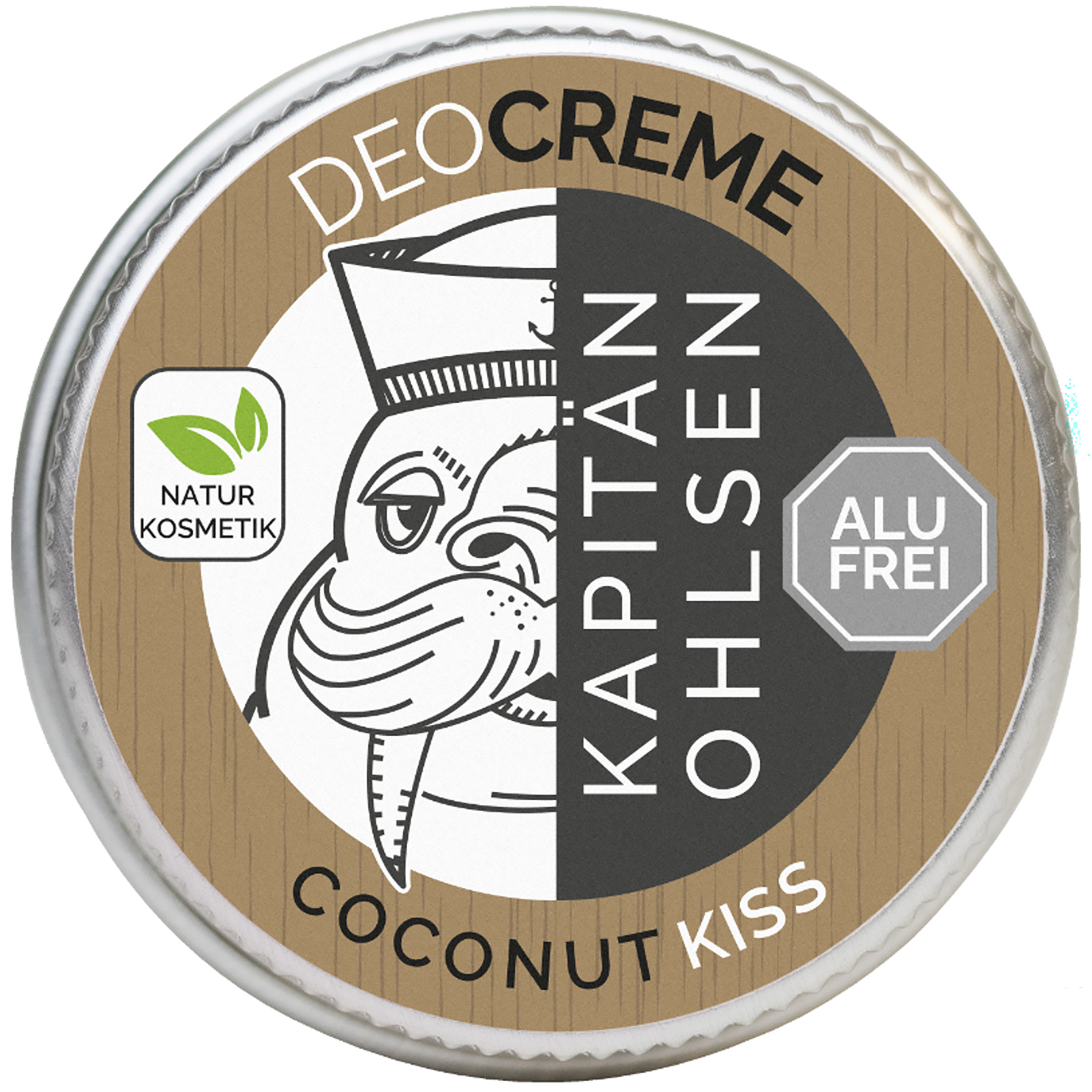 Kapitän-Ohlsens Deocreme Coconut Kiss Cremes braun Größe 40g