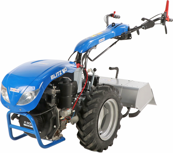 EuroMech BLITZ 80  Diesel-Einachsschlepper  Yagmur D300  7 PS  Elektrozündung