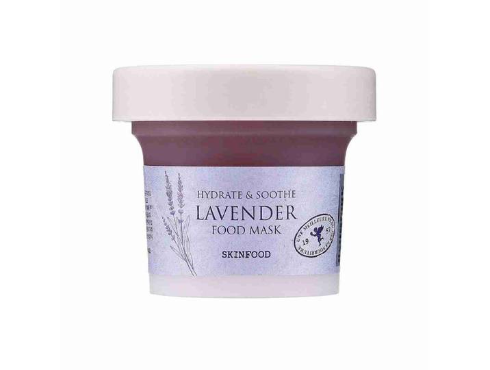 SKINFOOD Masque alimentaire à la lavande Masque en gel à rincer apaisant et hydratant 120 g