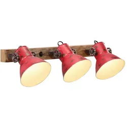 vidaXL, Wandleuchte, Inwonella (Gerade - 3 Lampenschirme)