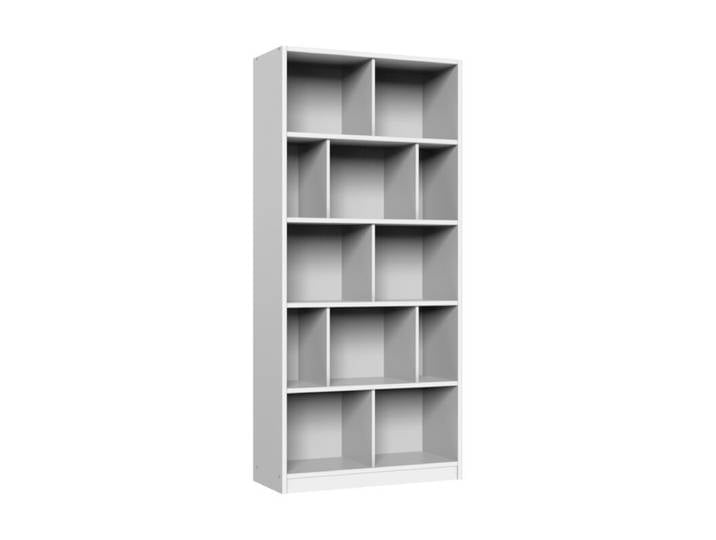 Wimex Joker Standregal mit 12 Fächern - Dekor weiß Modern, Zeitlos