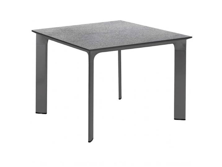 Kettler Diamond Gartentisch 95x95cm Aluminium/HPL Dunkelgrau
