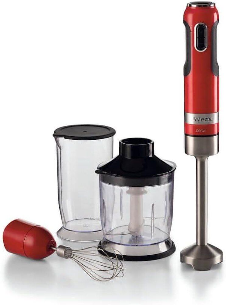 Frullatore a immersione Ariete 602 Moderna 1000W con tritatutto e frusta