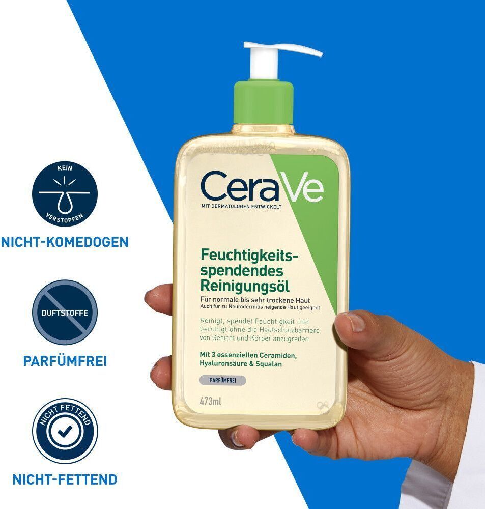 Cerave Reinigungsöl x3 3x473 ml Gel