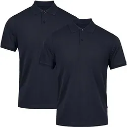 DANISH ENDURANCE Poloshirt Anchor, Größe L in Blau Blau