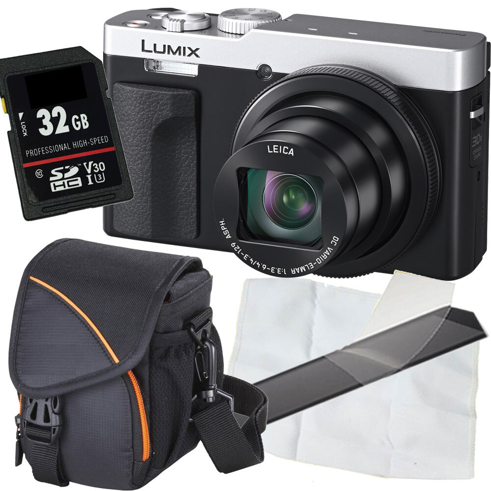 Panasonic DC-TZ99 silber Digitalkamera Set Angebot