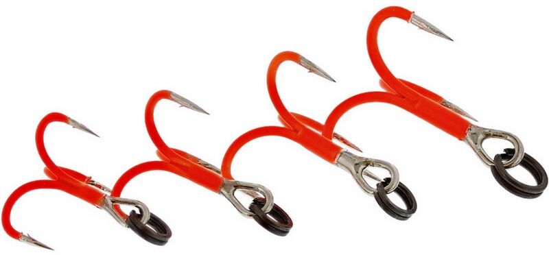 Westin Rigged Trout Treble Hooks Uv Orange-6