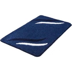 Kleine Wolke Badteppich Florenz Dunkelblau 70 cm x 120 cm