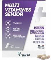 Vitavea Multivitamines Senior - Boîte 30 gélules