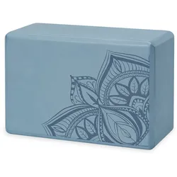 GAIAM Printed Yogablock 182 - blau