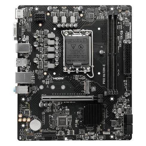 MSI PRO H610M-E (LGA 1700, Intel H610, mATX) (7D48-019R)