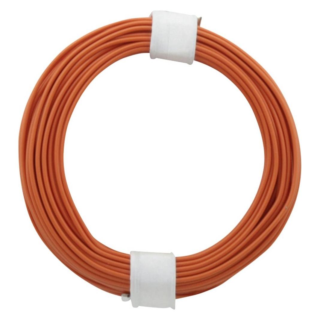 Donau Kupferschalt-Litze 10m Orange (10 m) (118-7)