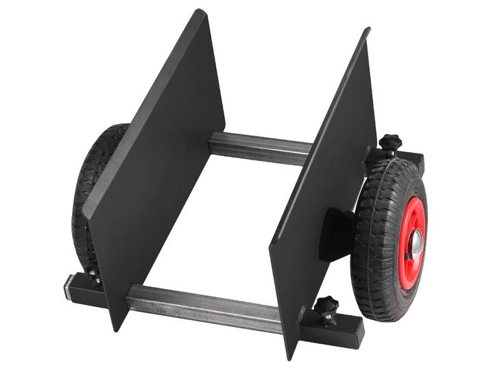 Chariot à panneaux VEVOR Capacité de charge 272 kg Chariot à pinces Chariot de transport de panneaux Q235B Chariot de transport de panneaux avec roues universelles Aide au transport Rouleur de panneaux Chariot à roulettes 412 x 490 x 290 mm