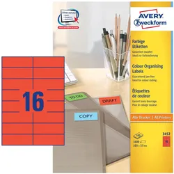 Avery, Etiketten, Etiketten