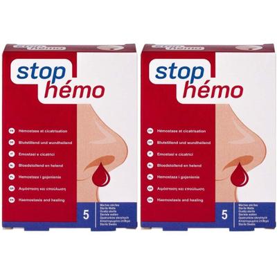 Stop Hemo blutstillende Watte 2x 2x5 St