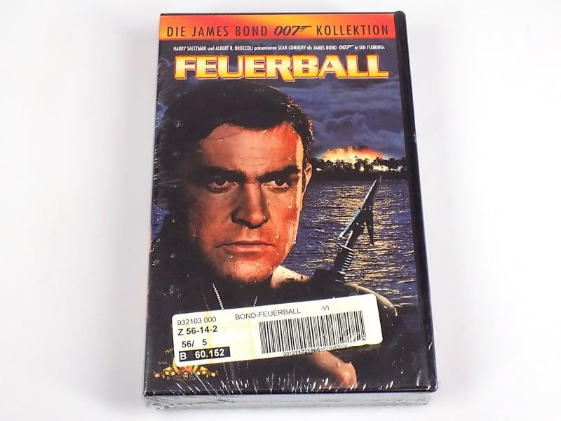 James Bond 007 - Feuerball [VHS] - Preis vom 11.10.2026 03:10:56 h