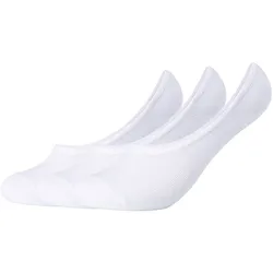 3er Pack s.Oliver Essentials Elastic Tape Füßlinge 0001 - white 43-46