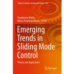 Emerging Trends in Sliding Mode Control, Fachbücher von Bijnan Bandyopadhyay, Axaykumar Mehta