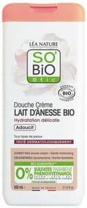 Sobio Gel de Banho Hidratante Suave Leite de Burra Bio 650 ml