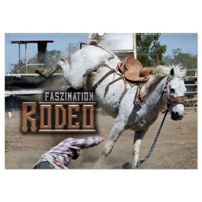 Faszination Rodeo (Wandkalender 2027 DIN A2 quer), CALVENDO Monatskalender