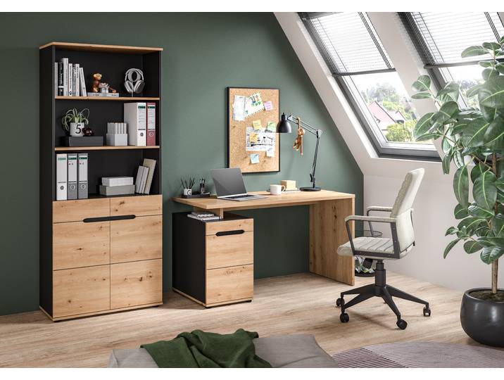 Bureau Canu 138 x 75 x 60cm Gris