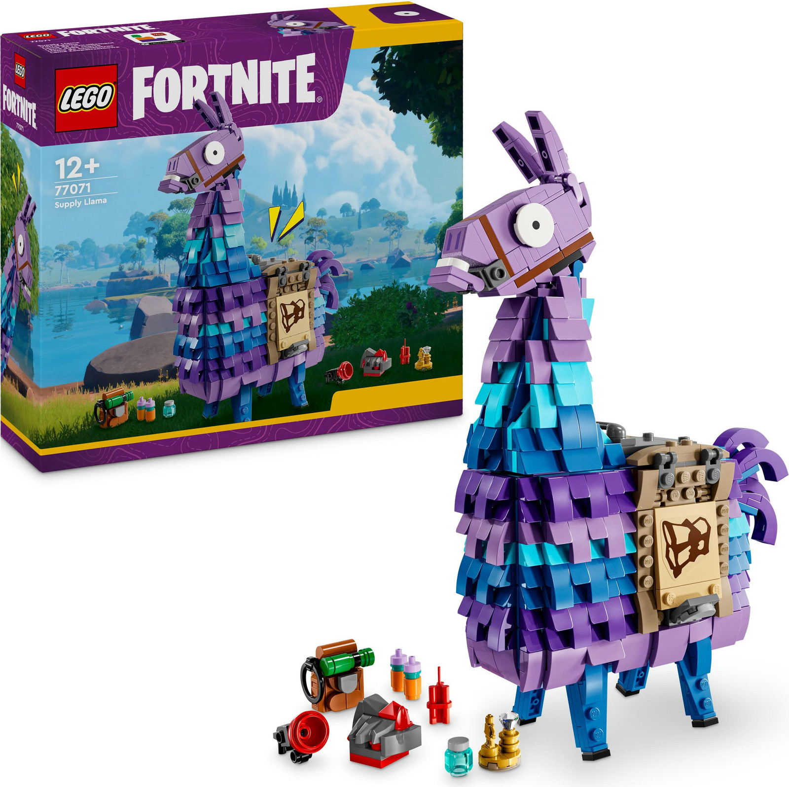 LEGO Fortnite 77071 Supply Llama Minifigure Set