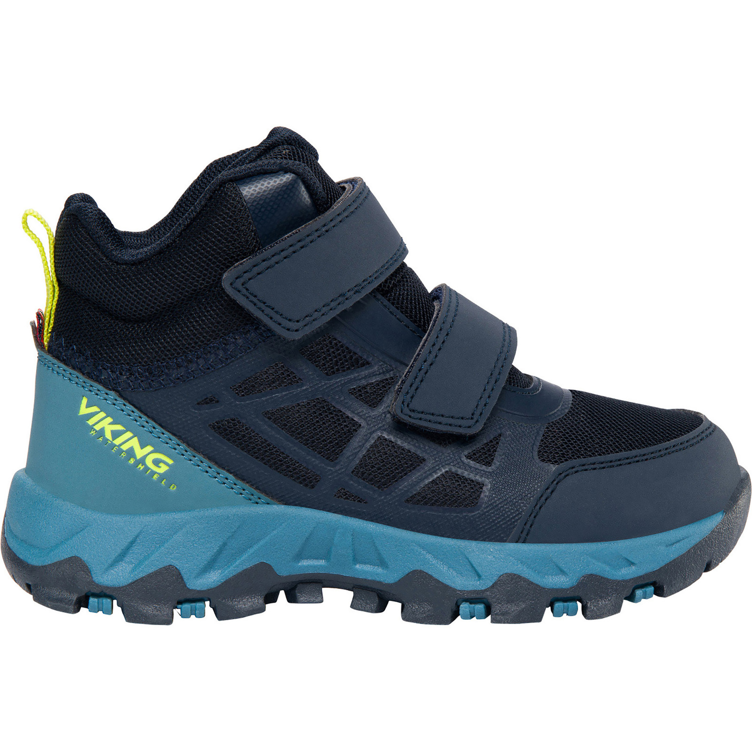 Viking Track Mid WP 2V Kinder Freizeitschuhe blau Größe 25 Lifestyle Wasserdicht