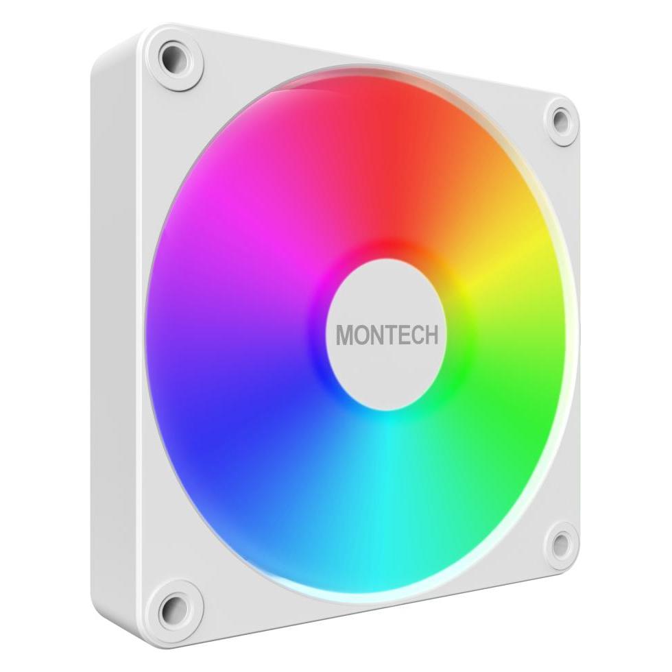 Montech CASE FAN 120MM/GF120 V2 ARGB PWM (W) (120 mm, 1x) (GF120 V2 ARGB PWM (W))