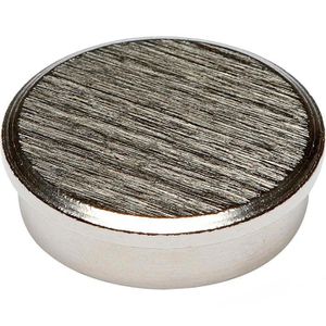 Alco Magnete 7038 Superkraft silber, Neodym Magnet, Ø 30 mm, Höhe 9mm