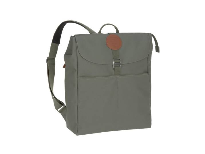 Lässig Wickelrucksack Adventure Backpack, Olivgrün, Kunststoff, 14x42x34 cm, Baby on Tour, Kinderwagen, Wickeltaschen & Wickelrucksäcke