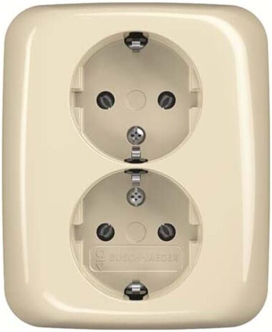 Busch-Jaeger Prise double SCHUKO 202 EUJ-212 (2TKA00003895)
