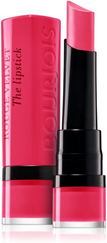 Bourjois Rouge Velvet The Lipstick matte lipstick shade 09 Fuchsia Botté 2,4 g