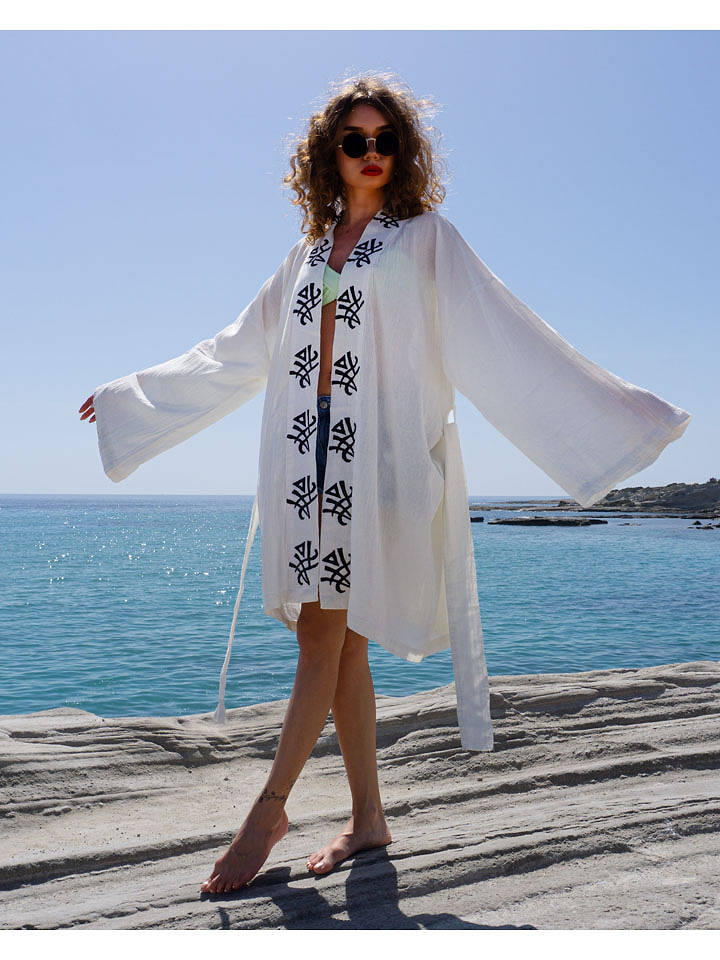 Samimi Cape in Weiß - onesize