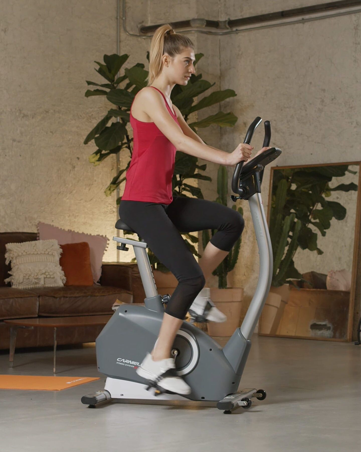 Carnielli X-15 - Cyclette - Grigio UNICA