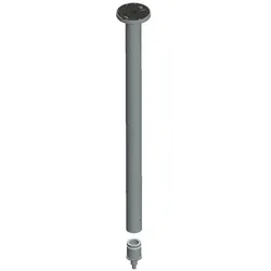 Keuco, Duschvorhangstange, Deckenabhängung PLAN Set 500mm vc