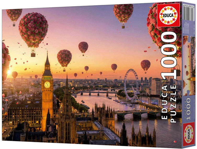 EDUCA BORRAS Puzzle 1000 pcs Londres en Fleurs - Educa