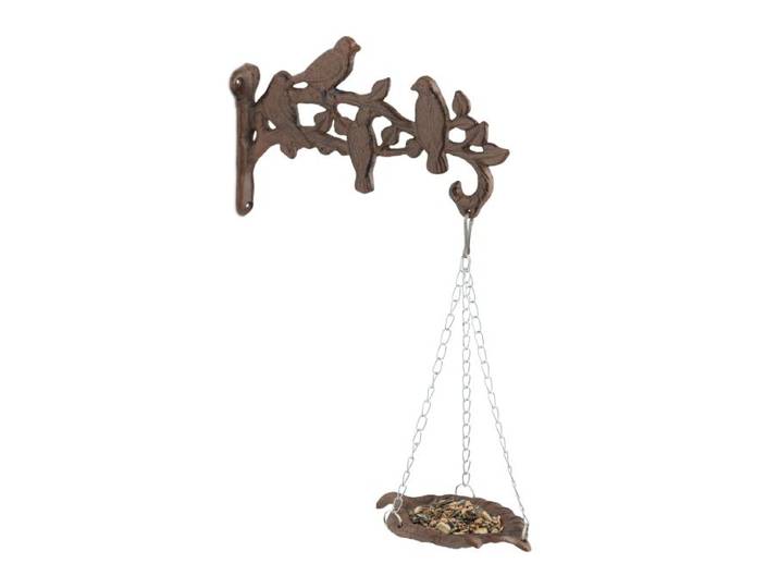 Relaxdays Bain d’oiseaux en fonte de fer