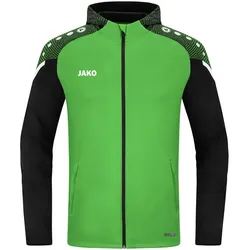 Jako Kapuzenjacke Performance soft green/schwarz 4XL