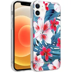 Hülle Crong Flower - Hülle für iPhone 12 Mini (Muster 03)