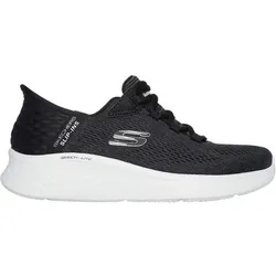 SKECHERS Damen Slipper SKECH-LITE PRO-NATURAL BEAUTY, Größe 38 in Schwarz Schwarz