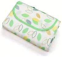 Uplifted Finds Industrial Standard Lightweight Outdoor Picnic & Beach Blanket green Leaves 200 Cm X 300 Cm