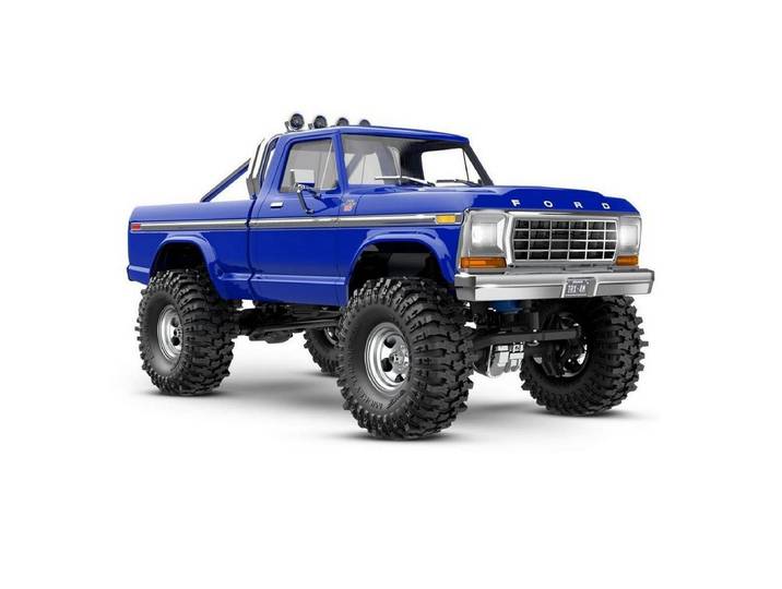 Traxxas Spielzeug-Auto TRX-4M Ford F-150 High Trail RTR Blau, (4-tlg)