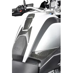 Uniracing BMW R1250GS, Carbon-Tankpad - Schwarz/Grau