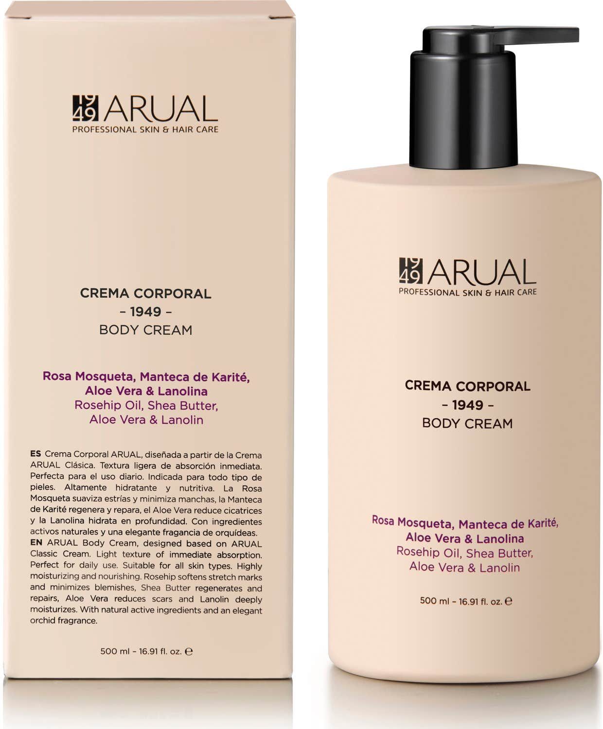 ARUAL Crema Corporal 500ml