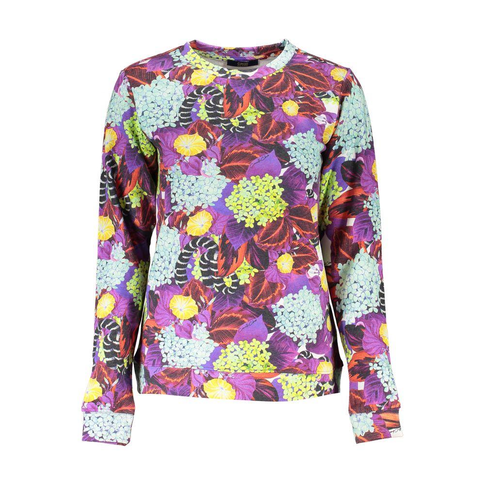 Bloemenprint Crew Neck Sweatshirt