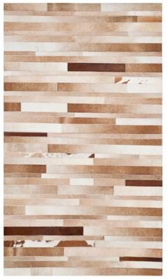 SAFAVIEH Handmade Studio Leather Ania Modern Leather Rug